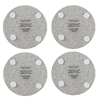 4PC Terrazzo Stone Round Coaster 4X4
