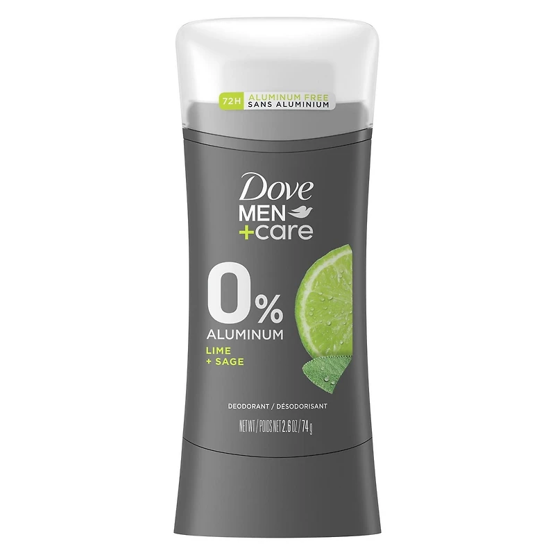 Désodorisant en bâton Dove Men+Care  Lime + Sauge 74g