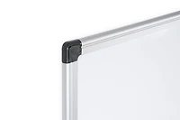 Tableau effaçable à sec en acier magnétique MasterVision Maya, 24 po x 36 po, cadre en aluminium