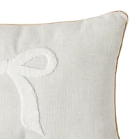 Fraiche Bow Tufted Accent Cushion
