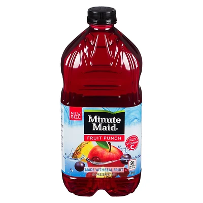 Minute Maid Fruit Punch Bottle, 1.89 Liters