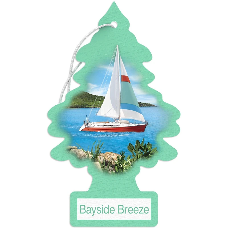 Assainisseur d'air LITTLE TREES Bayside Breeze 3-Pack Paq. de 3