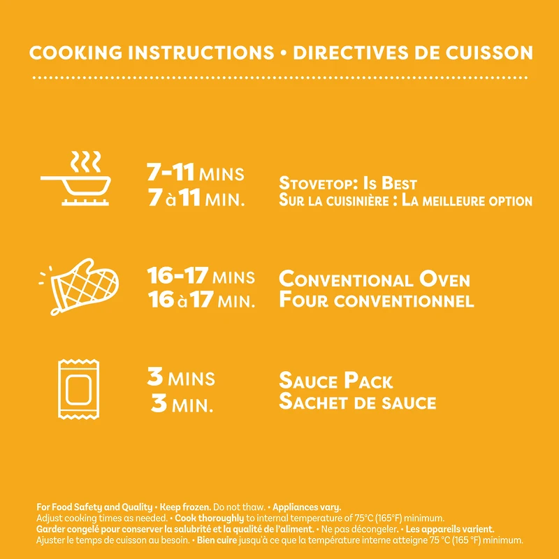 Ailes végé sucrés et piquantes sans viande de Gardein™