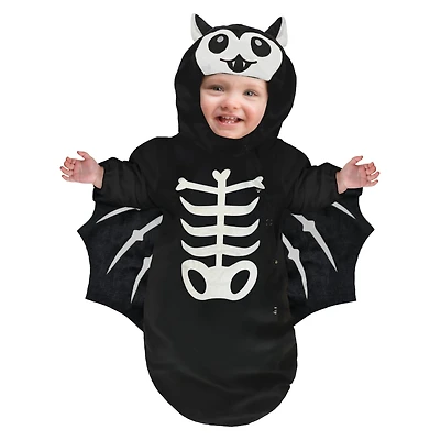 Costume de chauve-souris squelette guirlande de fanions, Costumes d'Halloween pour bébé, Taille pour bébé 0-6 mois Taille: 0-6M