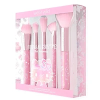 Hello Kitty 5-Piece Makeup Brush Set