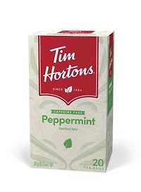Tim Hortons Peppermint Herbal Tea, 20 Tea Bags 20g(0.71g)