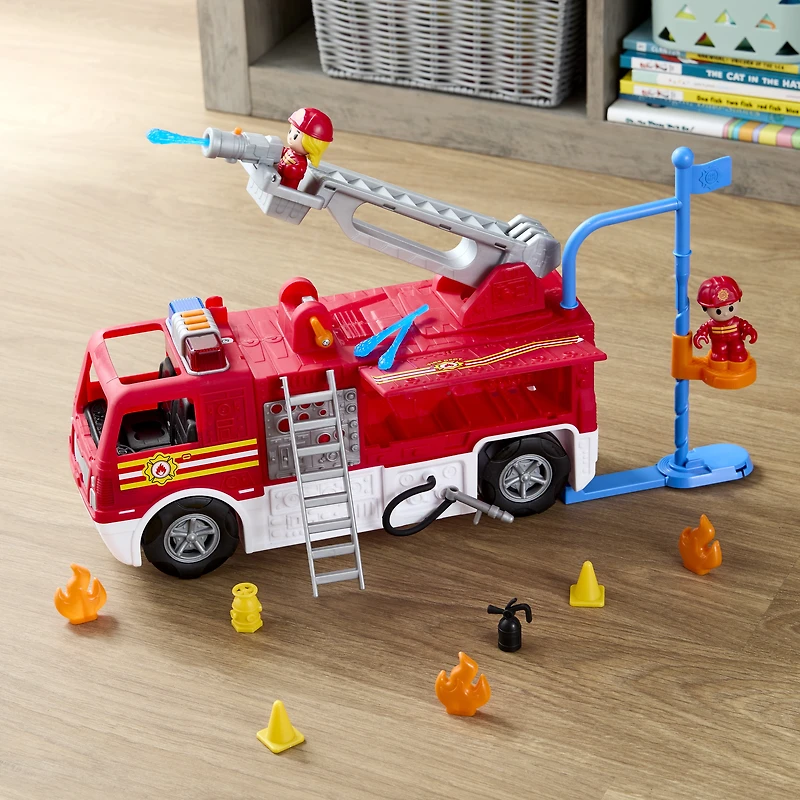 Kid Connection Fire Truck Playset