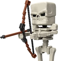 Minecraft-Figurine articulée Squelette-taille de 10 cm et accessoires