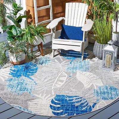 SAFAVIEH Cabana Kuzman Tapis Floral Extérieur