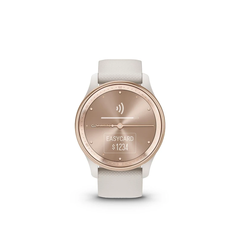 Montre intelligente hybride Garmin vívomove® Trend avec revêtement PVD
