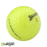 Mulligan - 48 Srixon Z-Star XV 5A Recycled Used Golf Balls, Yellow