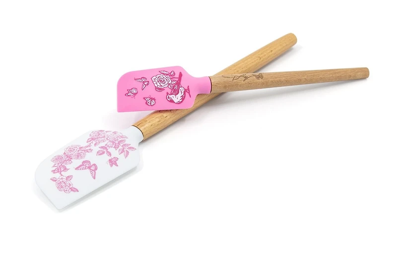 Dolly Parton 2-Pack Silicone Spatula Set, 2-Pack Silicone Spatula Set