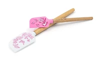 Dolly Parton 2-Pack Silicone Spatula Set, 2-Pack Silicone Spatula Set