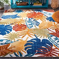 Safavieh Cabana Kuzman Floral Outdoor Area Rug