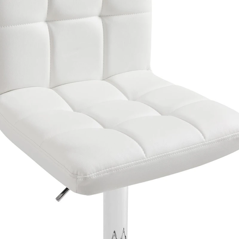 Home Gear Set of 2 Adjustable Height Swivel Bar Stool