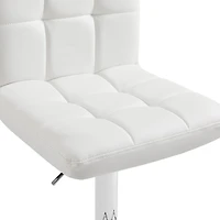 Home Gear Set of 2 Adjustable Height Swivel Bar Stool