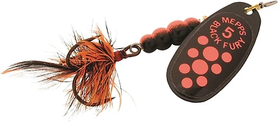 Mepps BF5D-FL Black Fury Spinner en ligne #5 1/2oz habillé rouge fluorescent