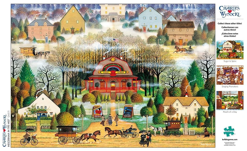 Buffalo Games - Le puzzle Charles Wysocki - Melodrama in the Mist - en 300 pièces