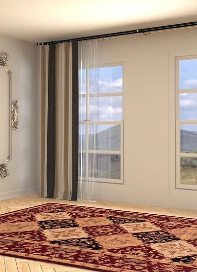 Tapis ECARPETGALLERY Timeless Rouge 5'3" x 7'10"