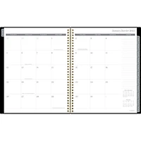 Grand agenda hebdomadaire/mensuel Cambridge Emerson Planificateur