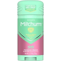 Antisudorifique/désodorisant - Mitchum Advanced Control™ Invisible Solid Powder Fresh pour dames