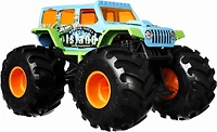 Hot Wheels Monster Trucks 1:24 Scale Die-cast Jeep Wrangler