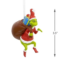 Hallmark Christmas Ornament (Dr. Seuss's How the Grinch Stole Christmas! Grinch in Santa Suit)