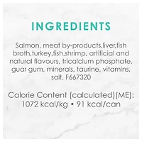 Fancy Feast Pâté Festin de Saumon et de Crevettes Nourriture pour Chats 85 g