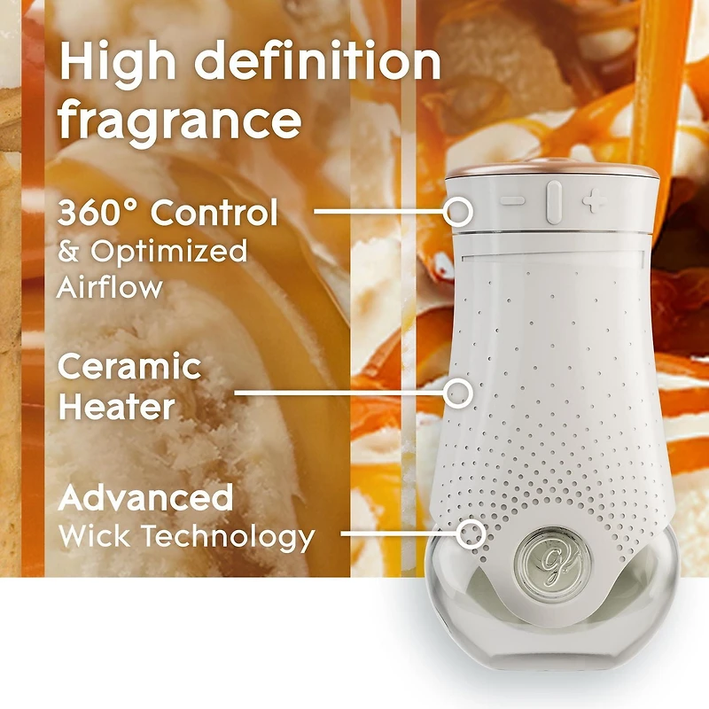 Glade Branchées® Huile parfumée Recharge, Vanilla Caramel Twist