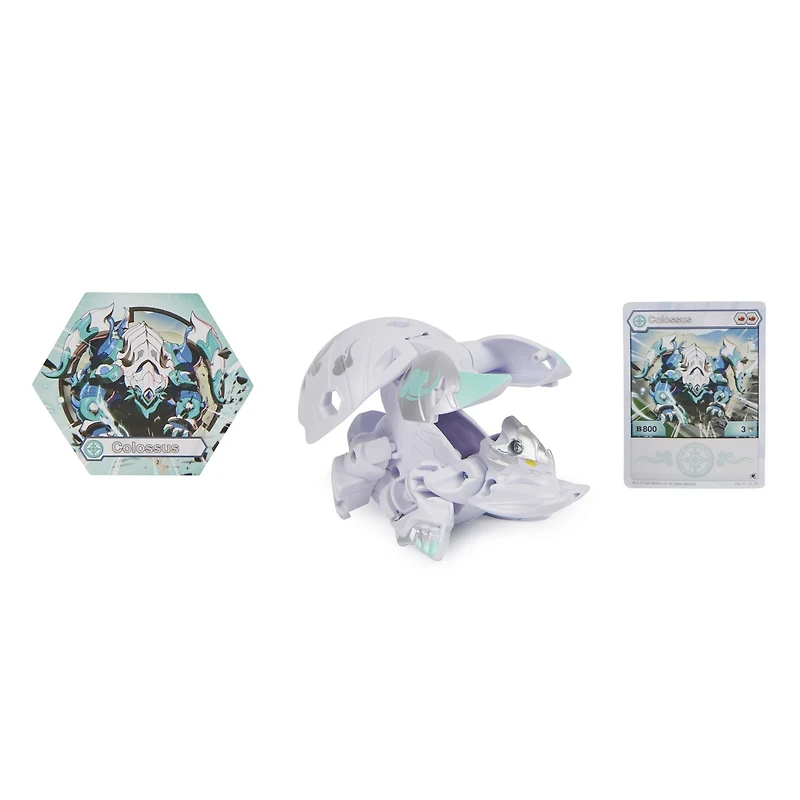 Bakugan Evolutions Deka, Colossus, Jumbo Collectible Transforming Action Figure and Trading Card, Kids Toys for Boys, Ages 6 and Up