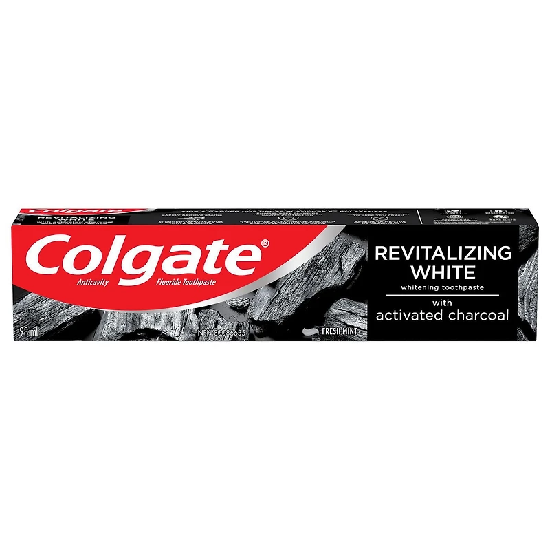 Dentifrice Colgate Essentials avec charbon, 98 mL, paquet de 2