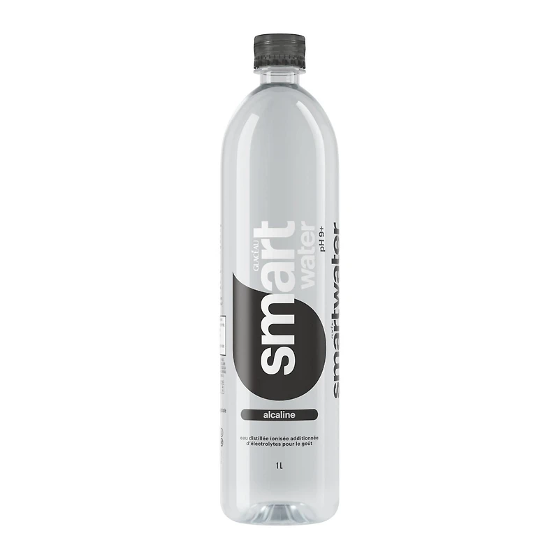 Glaceau Smartwater Alkaline Bottle, 1 Liter