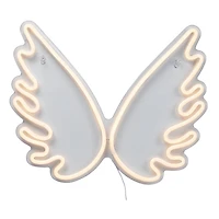 Merkury Innovations Enseigne murale au néon LED ailes 15,75" Enseigne murale néon LED Wing