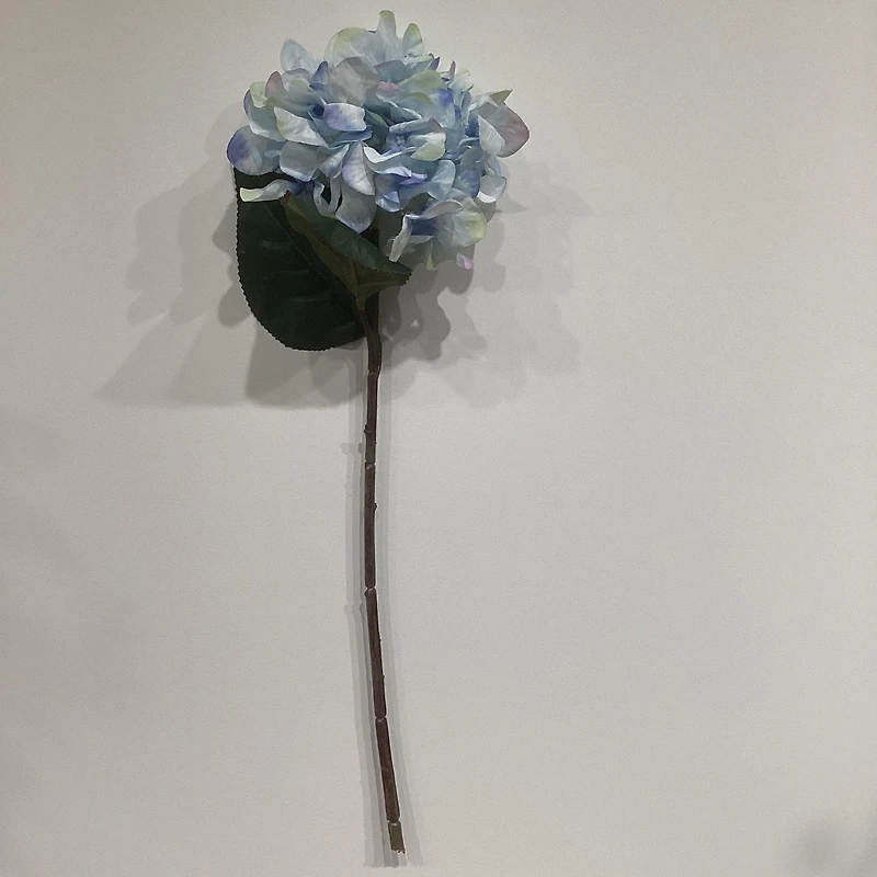 HYDRANGEE  BLEU FAUX FLEUR
