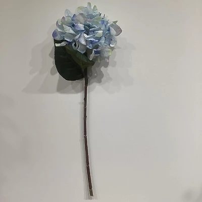 HYDRANGEE  BLEU FAUX FLEUR