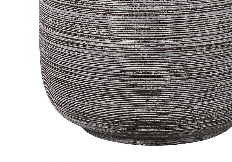 Monarch Specialties Lighting, 19"h, Table Lamp, Grey Ceramic, Ivory / Cream Shade, Contemporary