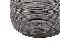 Monarch Specialties Lighting, 19"h, Table Lamp, Grey Ceramic, Ivory / Cream Shade, Contemporary