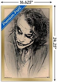 Film DC Comics - Le Chevalier Noir - Le Joker - Croquis