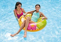 INTEX Orange Flower Transparent Pool Tube, 38 in.