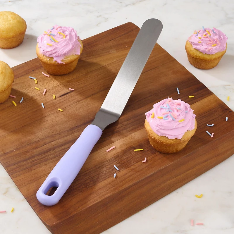 Way to Celebrate Icing Spatula, Purple