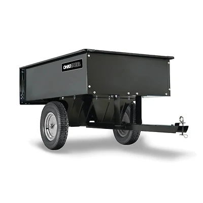 Ohio Steel Chariot à benne basculante en acier de 12 pi³