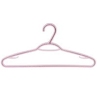 Neatfreak Plastic Clothes Hanger, pack of 10, Mauve Splash