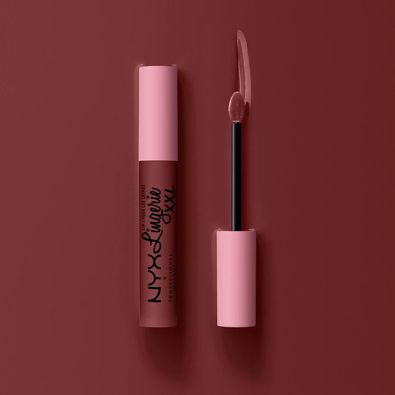 NYX PROFESSIONAL MAKEUP, Lip Lingerie XXL Matte Liquid Lipstick, Vegan Formula