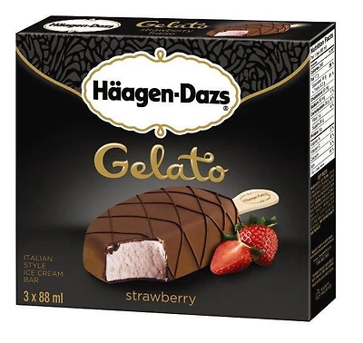HÄAGEN-DAZS Strawberry Gelato Bars
