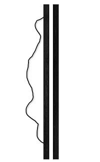 Hatsune Miku - Music Note Wall Poster with Push Pins, 14.725" x 22.375"