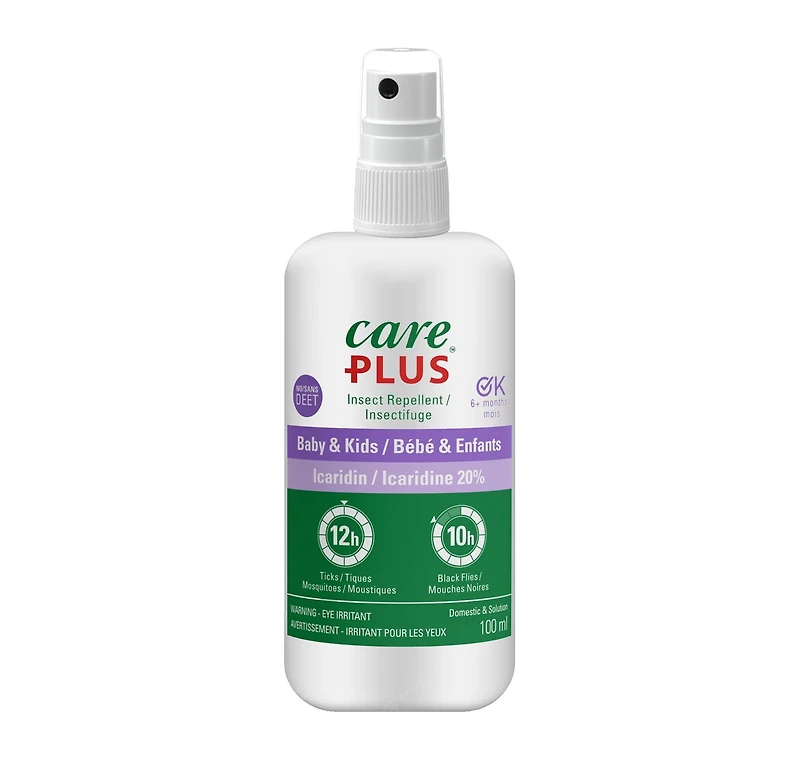 Care Plus DEET-Free Icaridin Insect Repellent Baby& Kids
