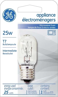 General Electric Appliance T7 25 Watts Intermediate Base Bulb - 1 Pack