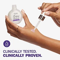 Olay Super Serum Night Repair with Salicylic Acid, Niacinamide, Lactic Acid, and Glycerin Peptide, 30ML