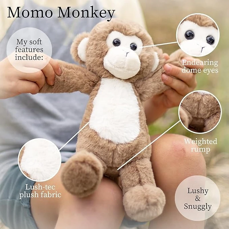 World Softest Peluche 10" by Beverley Hills Toys Momo Monkey