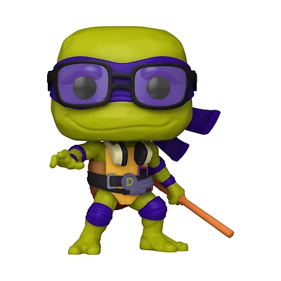 Funko POP Movies: Teenage Mutant Ninja Turtles: Mutant Mayhem - Donatello Figurine En Vinyle